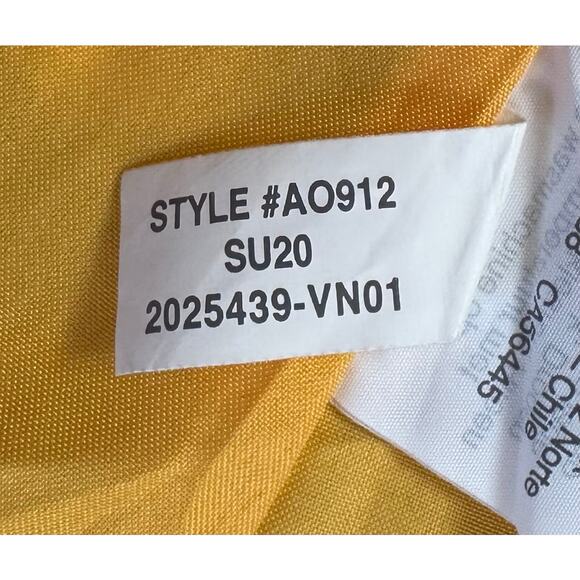 2/$30 J. Crew Floral Scalloped Cami Top Blanche Floral Yellow Blue AO912 Size 4 - Picture 12 of 13